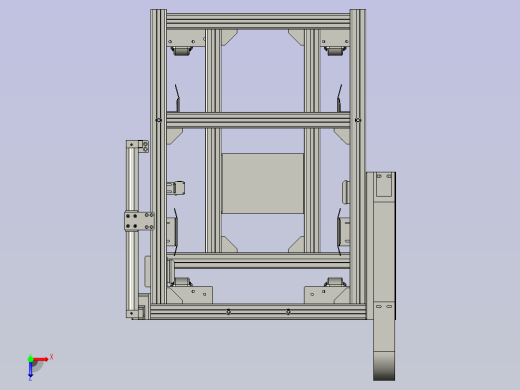 PCM板上料机架_0210A俯视缩略图