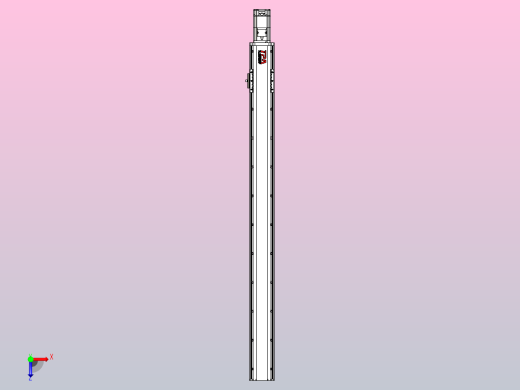 日规模组半封闭丝杆TPA-HNR-85D-1610C-L950-M-C-P20-N3俯视缩略图