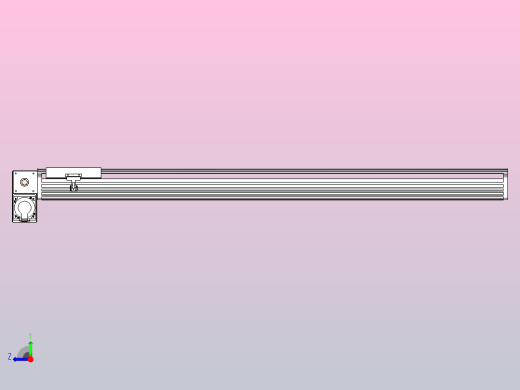 皮带直线轴半封闭可选导轨TPA-HNB-202D-140-L1350-LP-Y-P75-N3右视缩略图