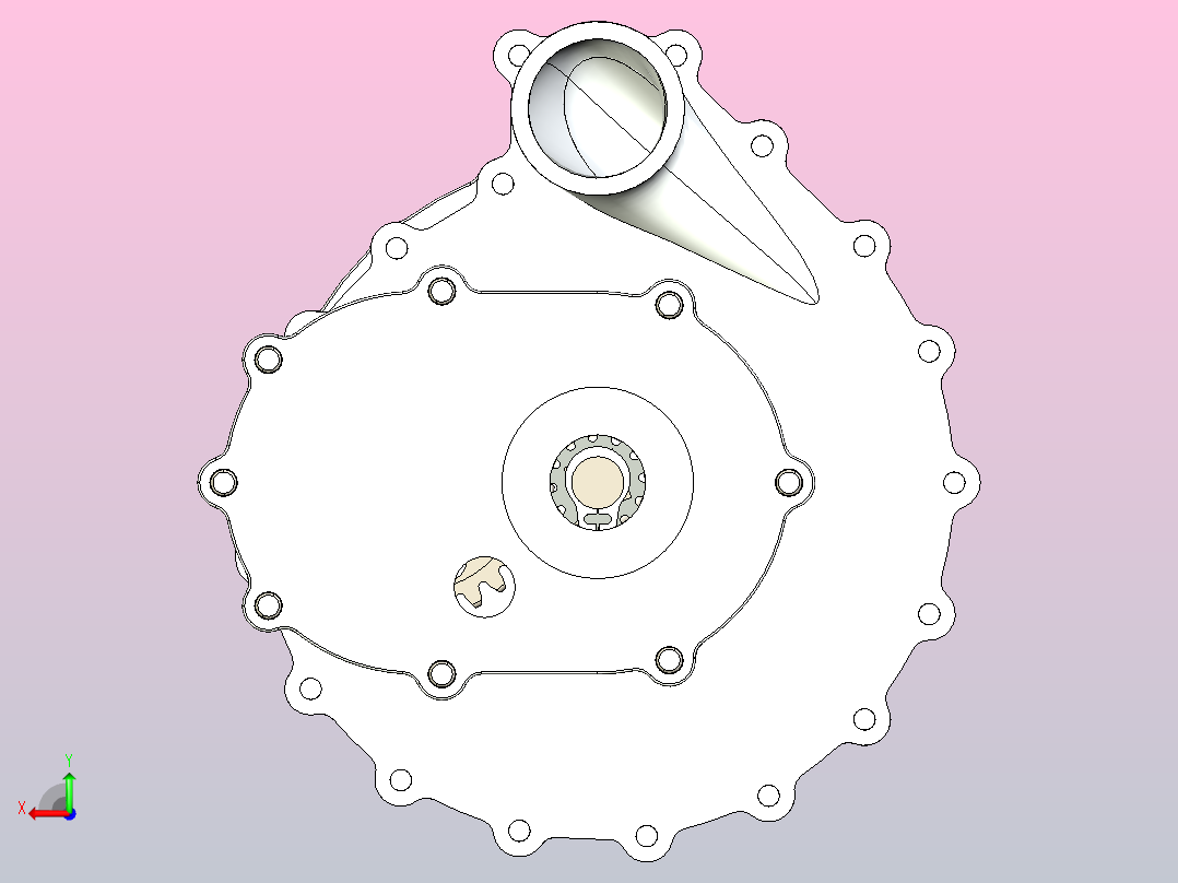 Olsryd V12 Merlin风机后视图