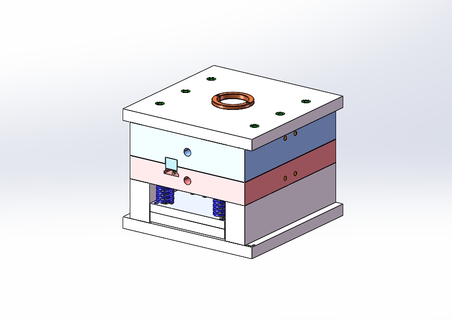 插线板上盖注塑模具设计+说明书