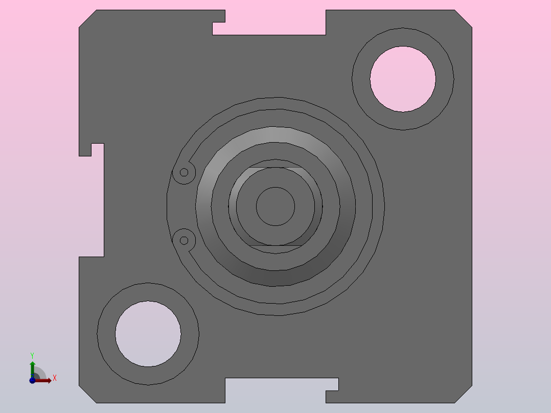 薄型气缸HSDA•HSDAS系列[HSDAS-12-30]前视图