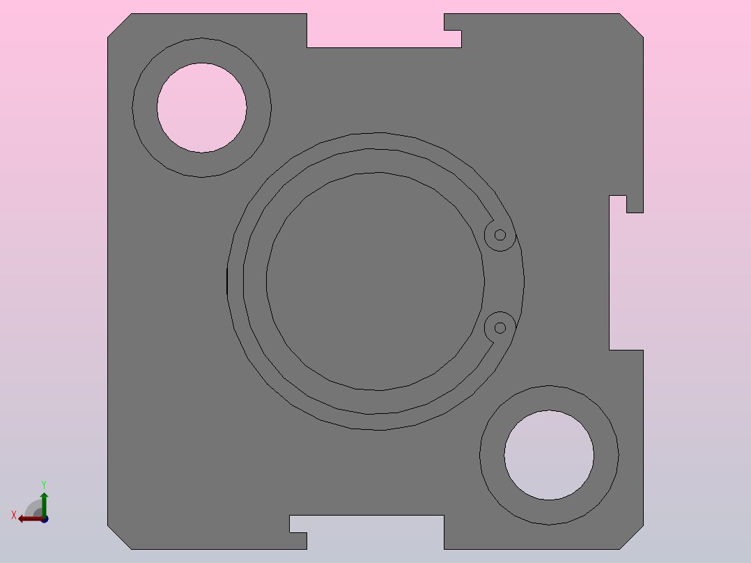 薄型气缸HSDA•HSDAS系列[HSDAS-12-30]后视图