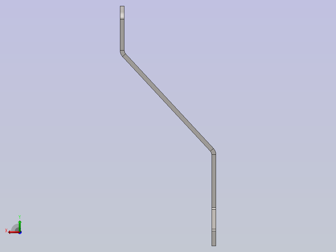 具可变参数的液压平台后视图