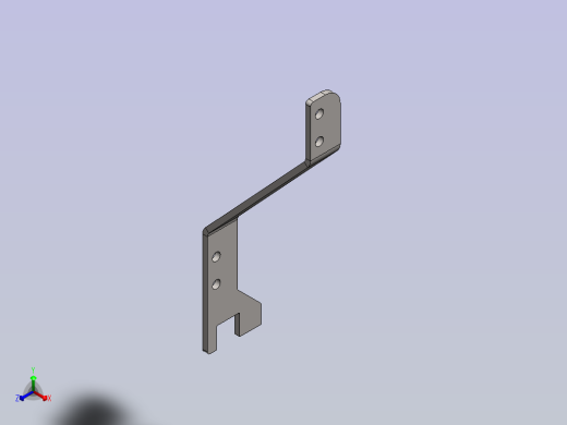 具可变参数的液压平台正等轴测缩略图