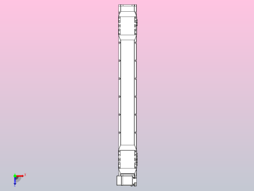 皮带直线轴双滑块型TPA-GCBS-150-P80-L425-LP-M75-N3俯视缩略图