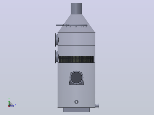 用于排气过滤器的湿式洗涤器左视缩略图