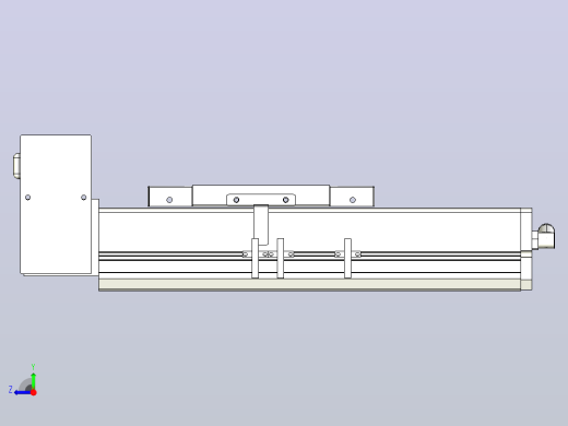 MCB17无尘皮带滑台[MCB17-L40-100-RU-P40-C3]右视缩略图