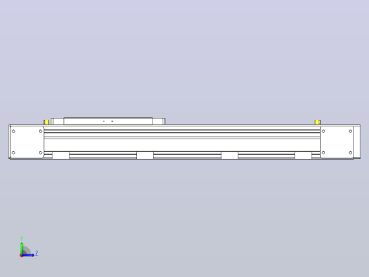 DMEB80L-RTCR欧规同步带模组直线模组（电机右折）[DMEB80L-L20S350-DT400-C2U-RTCR]左视缩略图