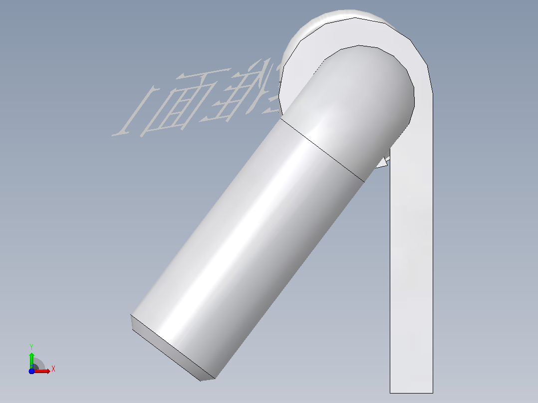 铰链_CL225-3-Y_生久插销弹簧销前视图
