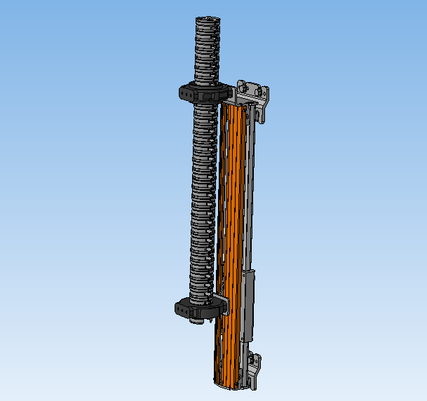 用于电缆或动力链d65mm的垂直张紧器