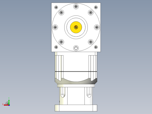 PW210双轴 PGH180T-L2 35-114.3-200-M12转向器后视缩略图