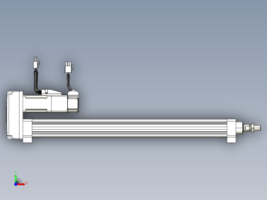 轻载电动缸TPA-ESR25-1002C-L350-MR-LB-W-P10-C3前视缩略图