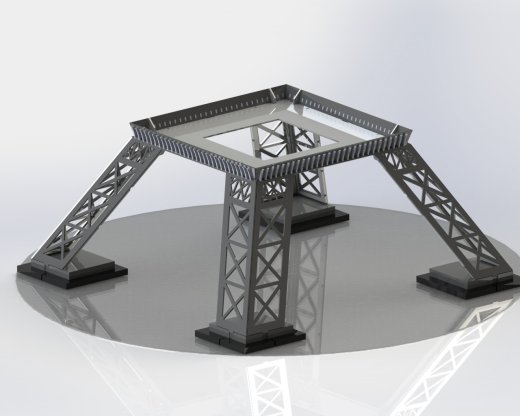 埃菲尔铁塔，金属板拼图，3d拼图缩略图