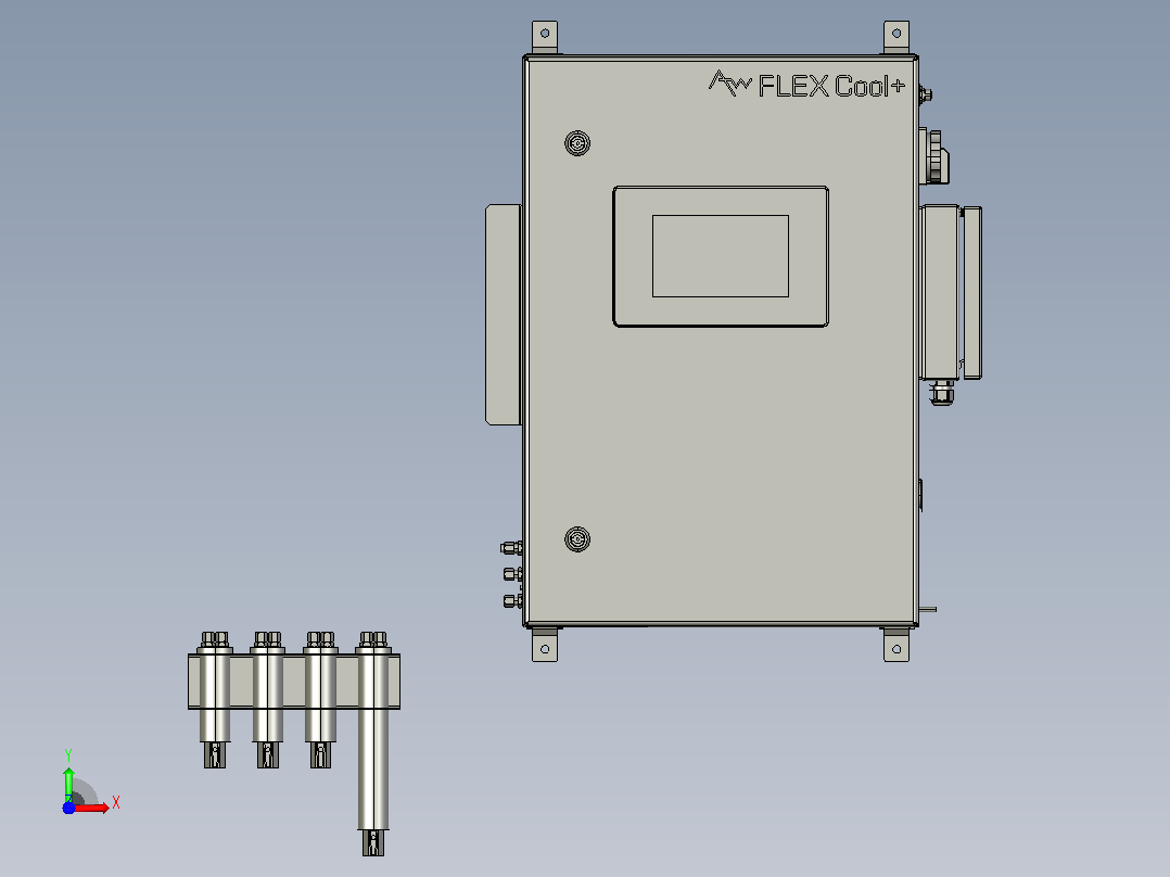 Awi flexcool气体分析仪系列_10_v1_3mst前视图