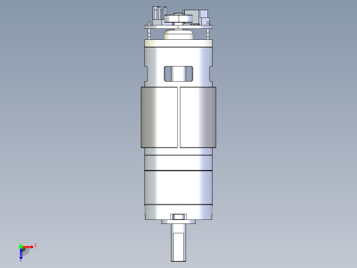 CHP-36GP-555 DC 电机俯视缩略图