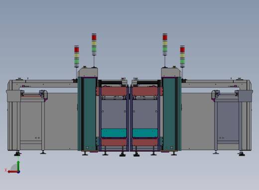 电子产品自动化生产流水线设备后视缩略图