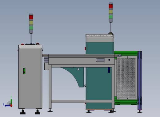 电子产品自动化生产流水线设备右视缩略图