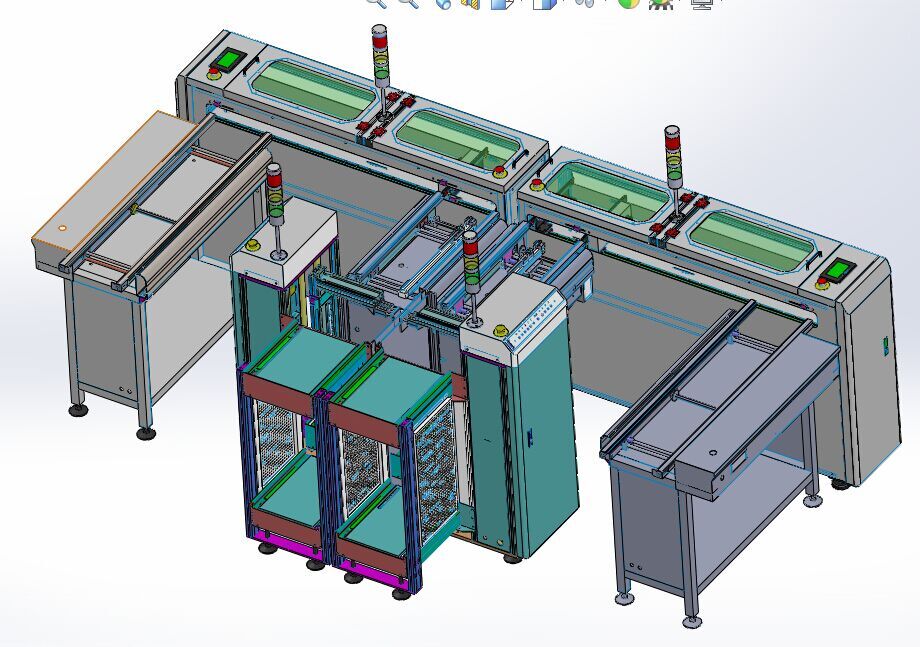 电子产品自动化生产流水线设备