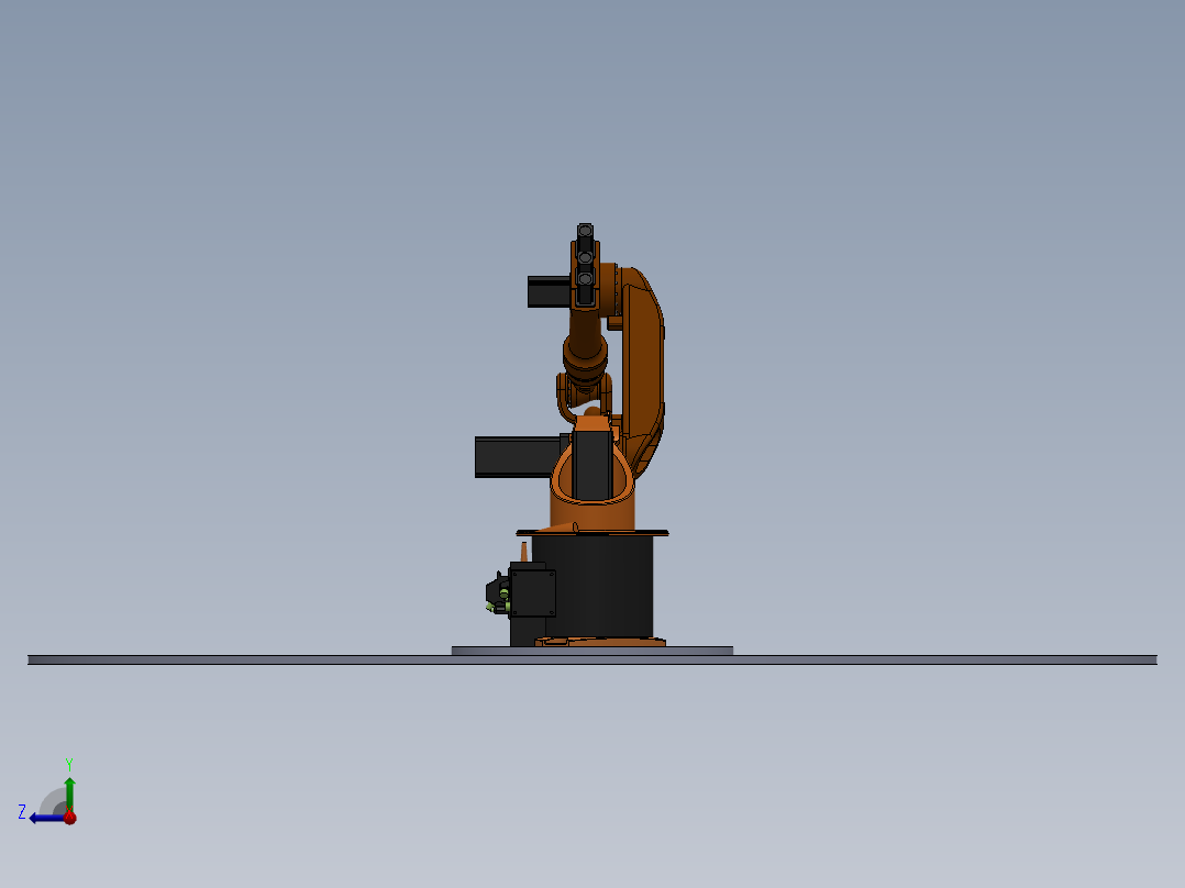 kuka kr16 SW右视图