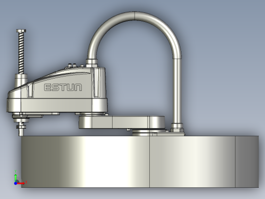 ER6-500-SR 外部模型（STEP格式）前视缩略图