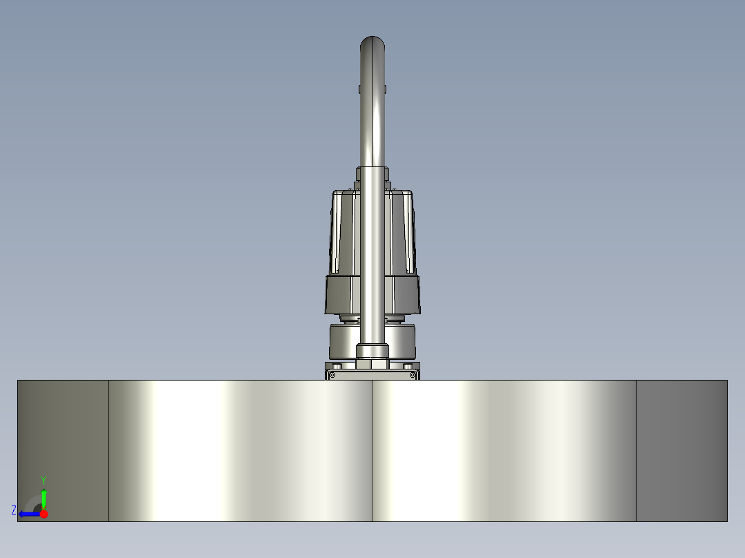 ER6-500-SR 外部模型（STEP格式）右视图
