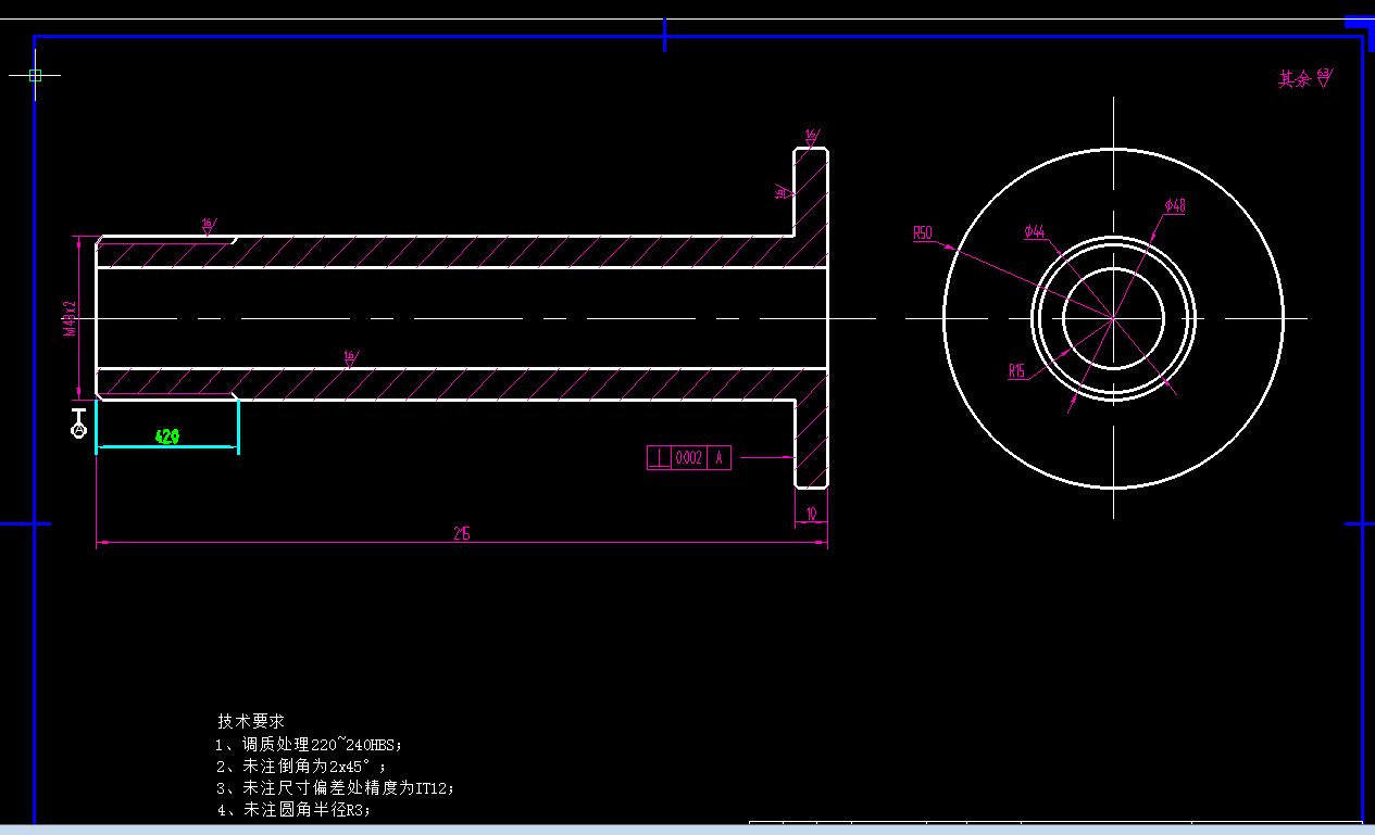 机械毕业设计-0020-车床-将旧车床改造成拉削齿轮内花键的拉床及浮动部分设计