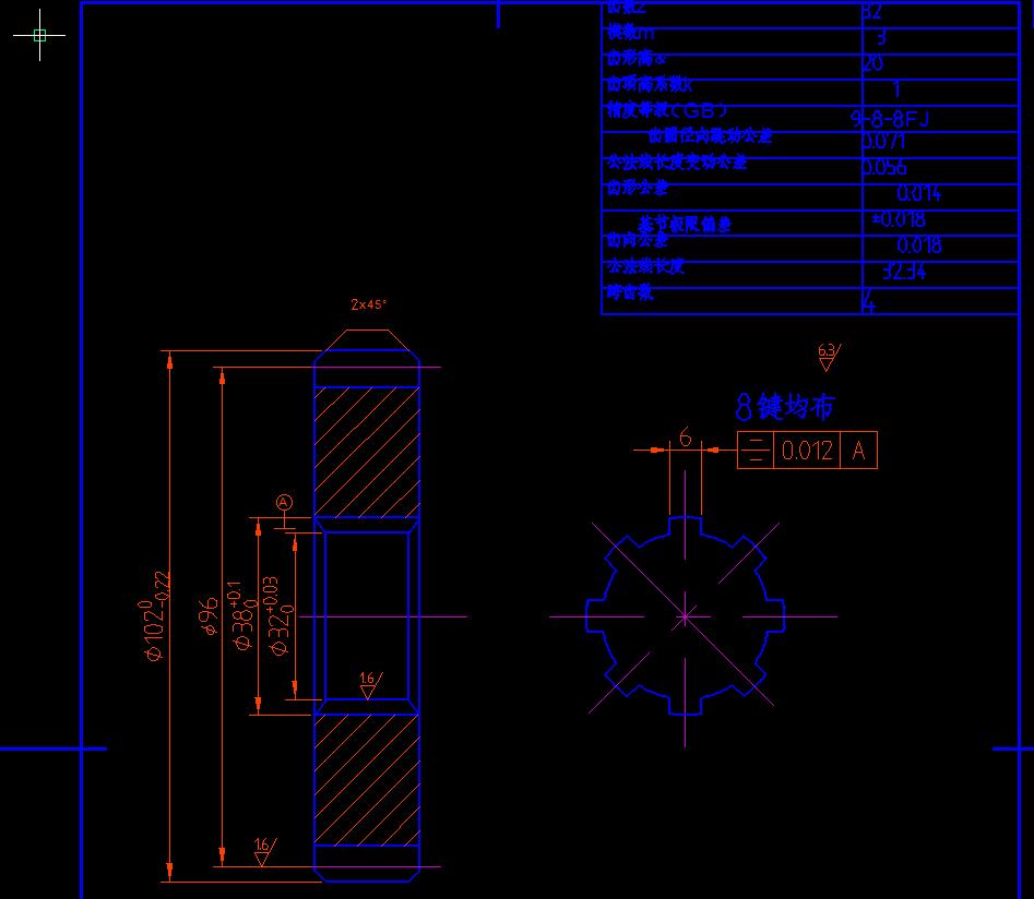 机械毕业设计-0020-车床-将旧车床改造成拉削齿轮内花键的拉床及浮动部分设计