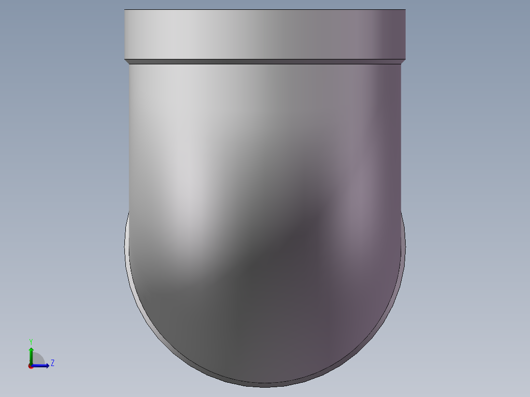 弯头-90°等径 DN50左视图