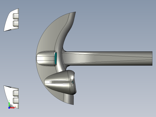 概念跑车前视缩略图