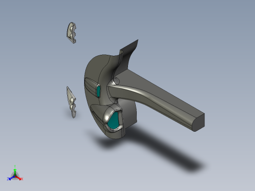 概念跑车正等轴测缩略图