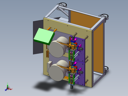铆钉输送装置主视缩略图