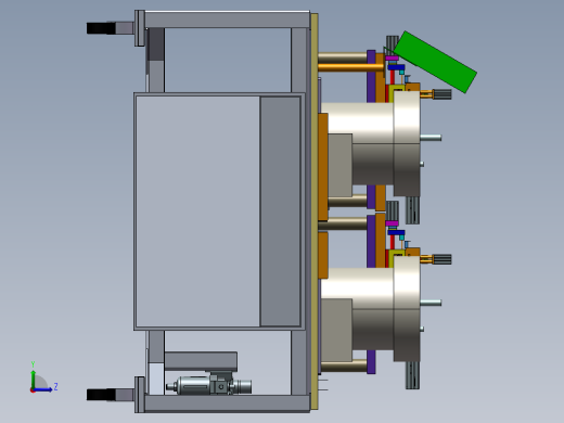 铆钉输送装置左视缩略图