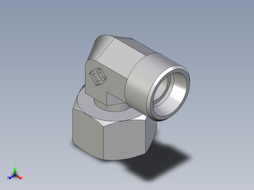 卡套式工业通用硬管接头EO_Standpipe_elbow_EVW15LOMDCF