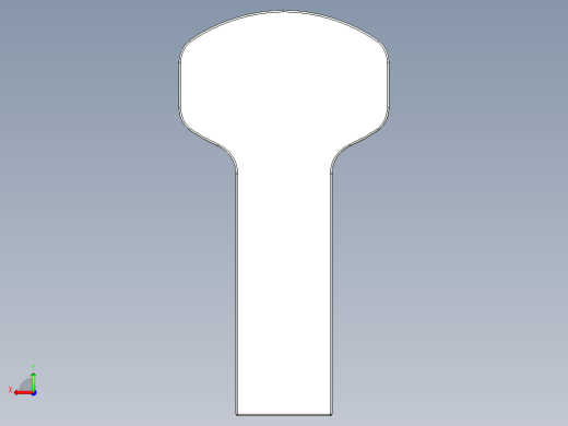 取手(鋁合金)(A)A2-3D多系列多零件图纸模型后视缩略图