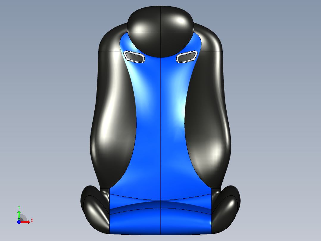 汽车座椅 (71)前视图