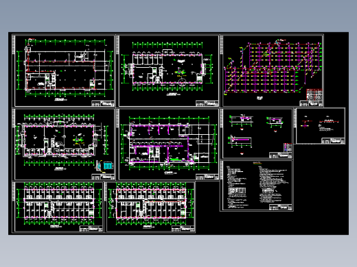 综合大楼采暖工程设计图