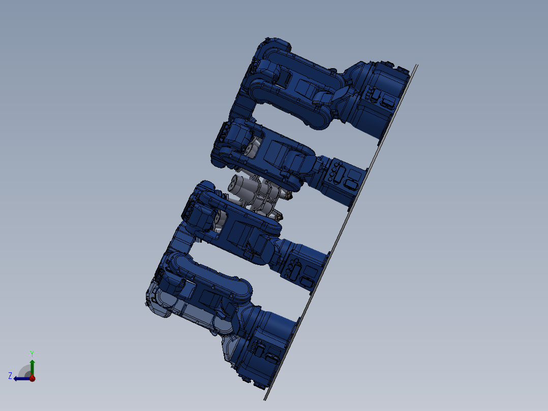 手抓机器手柄展会设备图
