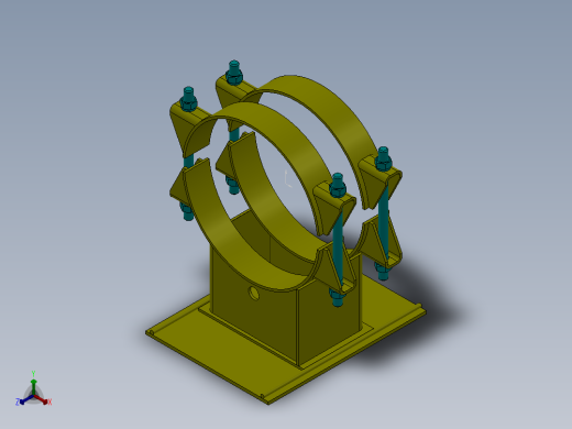 支架 (10)正等轴测缩略图