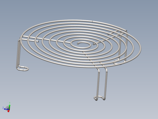 金属丝简单烤架
