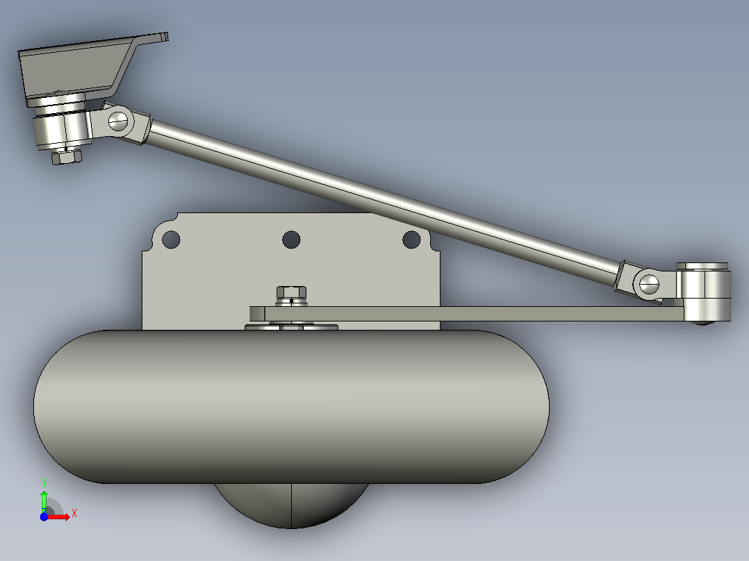 door-closer-闭门器前视图