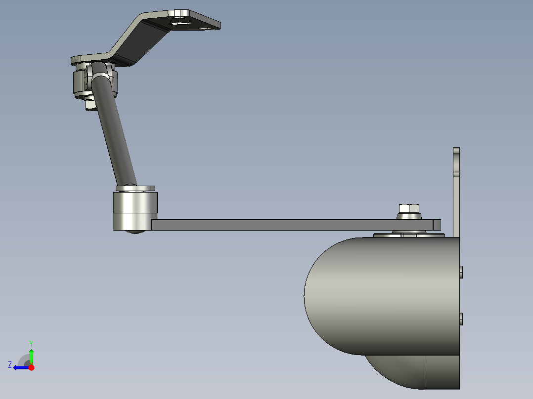 door-closer-闭门器右视图