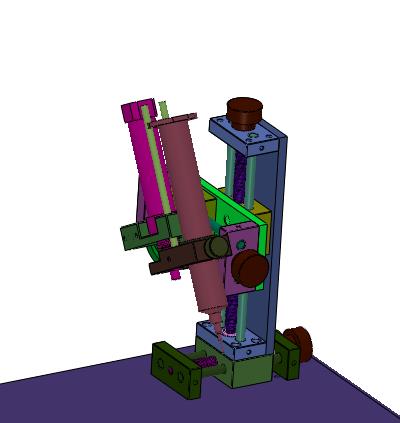 Y轴带旋转高效平台硅胶机