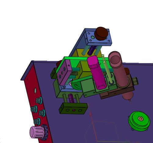 Y轴带旋转高效平台硅胶机