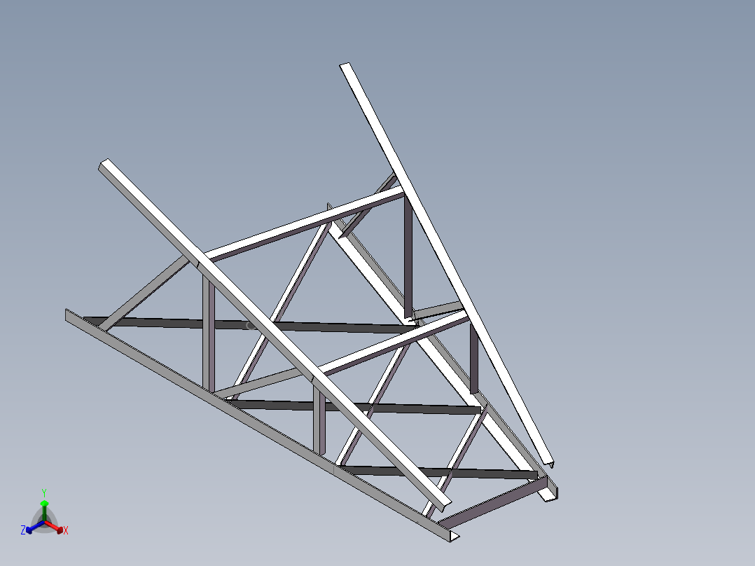塔架正等轴测图