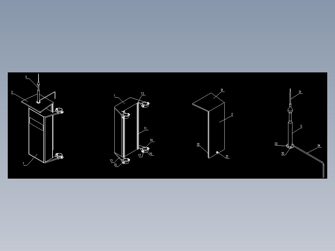 一种具有保护组件的物联网信号发射装置