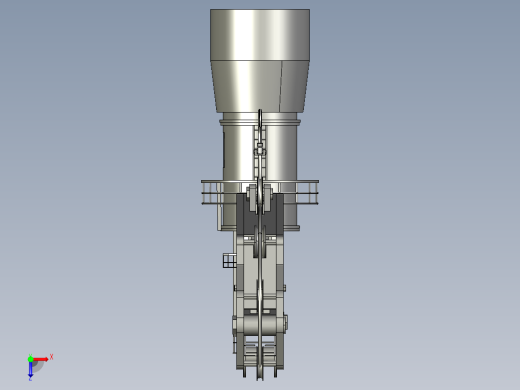 16米折臂式起重机俯视缩略图