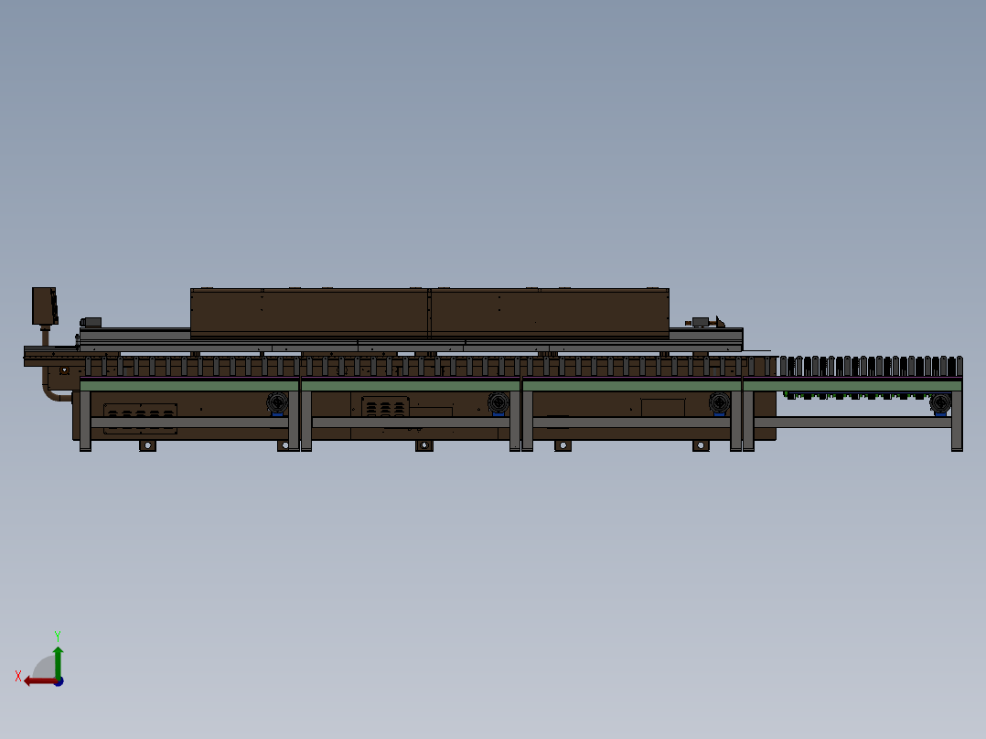 自回转封边机方案sw16可编辑后视图