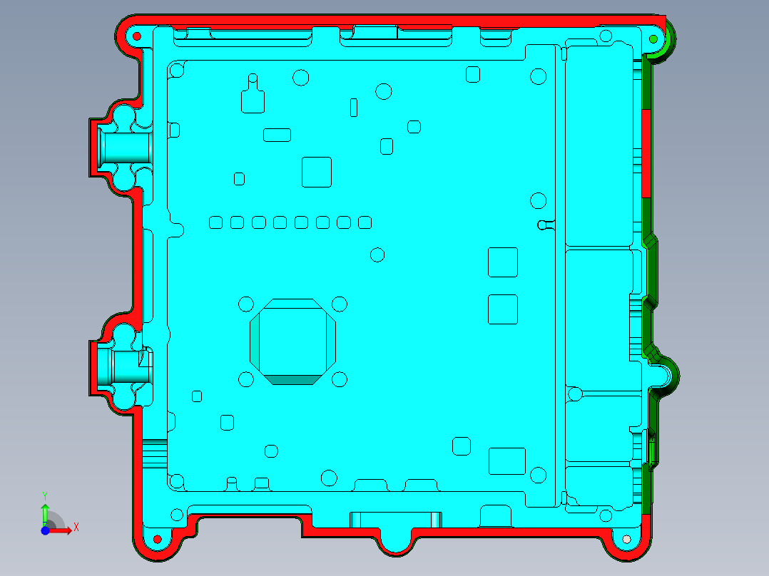 电池机箱工序图前视图