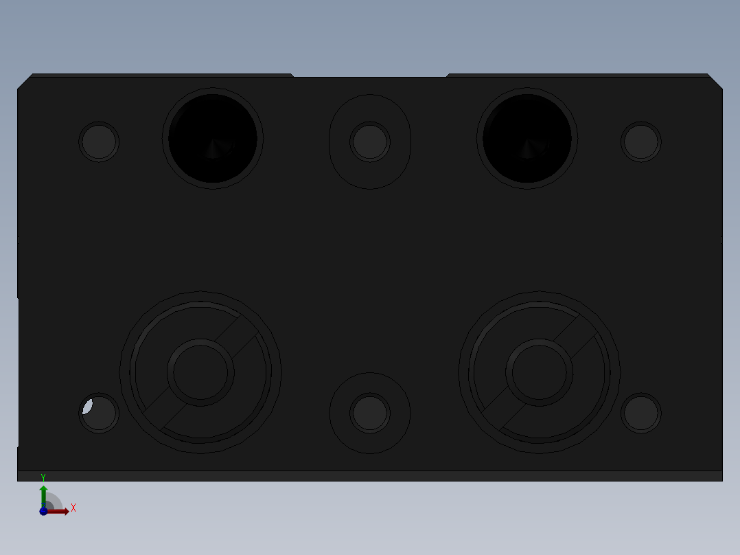 砂眼检测前视图